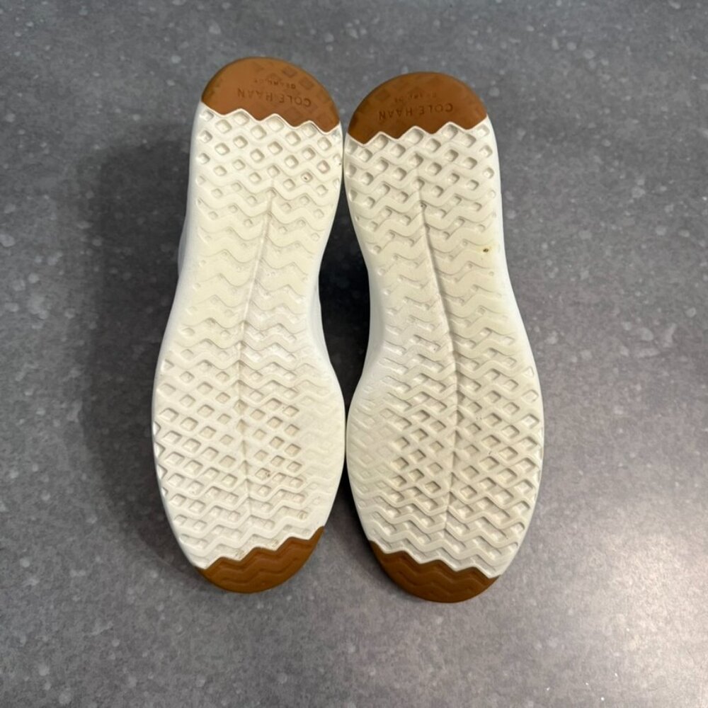 Cole Haan Grand.OS White Leather Sneakers Women's - Picture 7 of 16